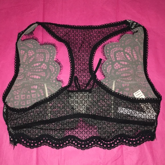 NWT VS Lace Bralette  sheer back - Picture 5 of 5
